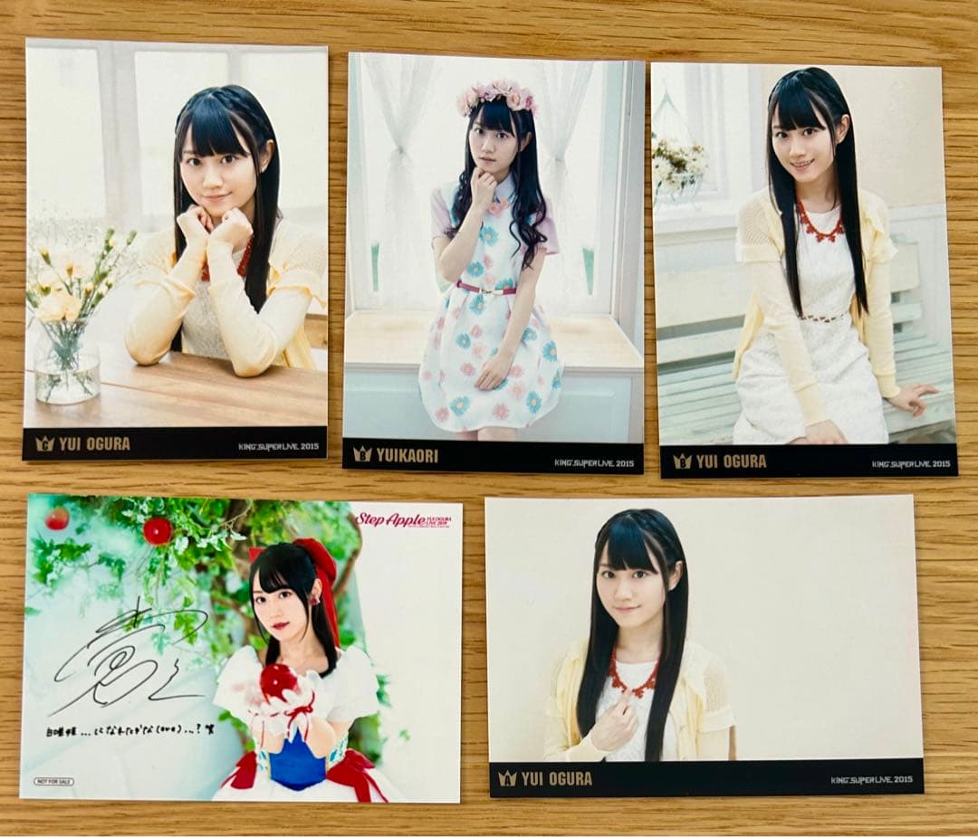小倉唯　特典　ブロマイド　まとめ売り　44枚　雑誌　ライブ　CD