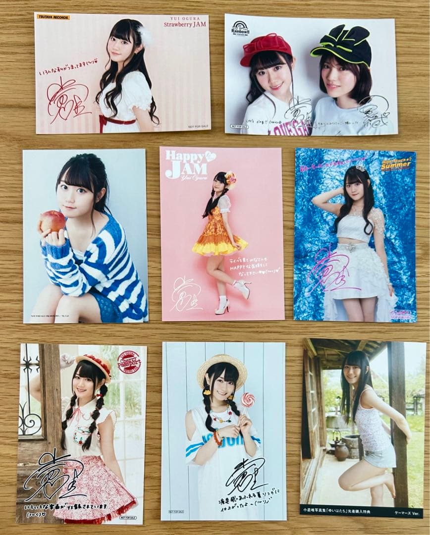 小倉唯　特典　ブロマイド　まとめ売り　44枚　雑誌　ライブ　CD