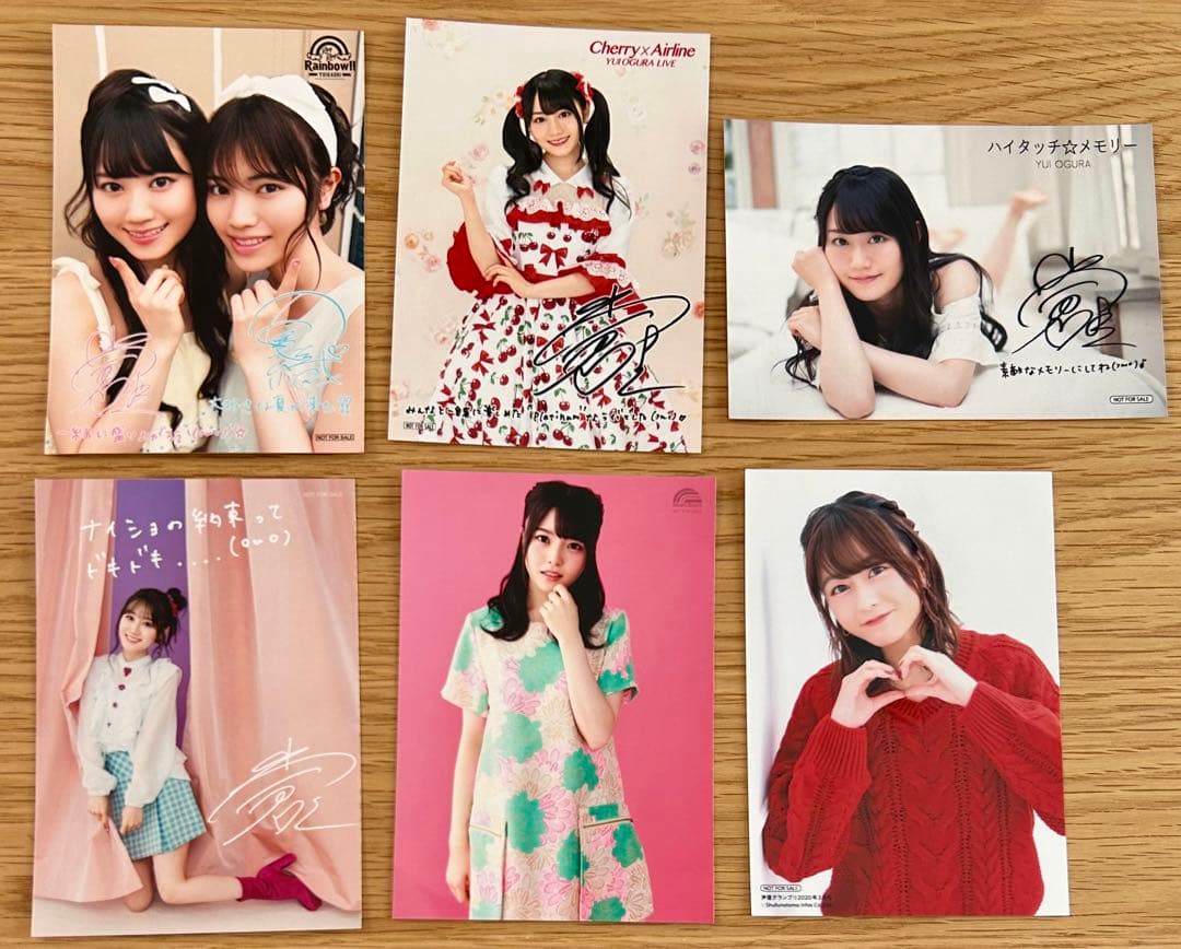 小倉唯　特典　ブロマイド　まとめ売り　44枚　雑誌　ライブ　CD