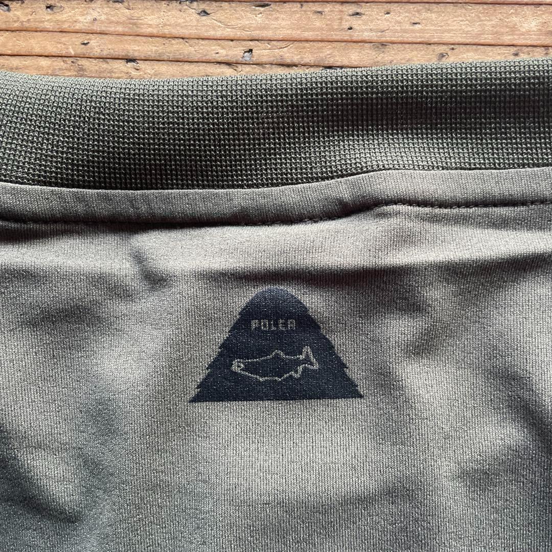 新品　25年春夏 POLER x トーンドトラウト　高機能T　KHAKI L