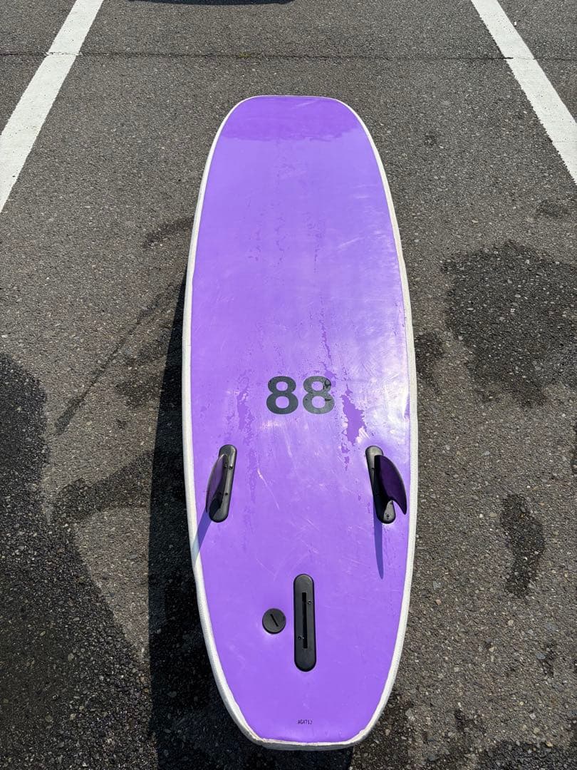 【湘南手渡し希望】88 サーフボード 7ft トライフィン fcsケース付