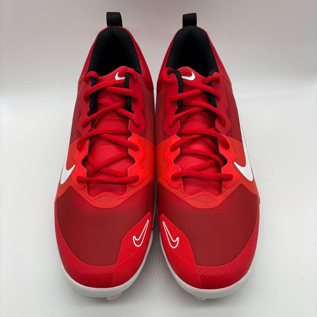 NIKE 野球　スパイク　金具　レッド 赤 27.5㎝ ローカット トラウト