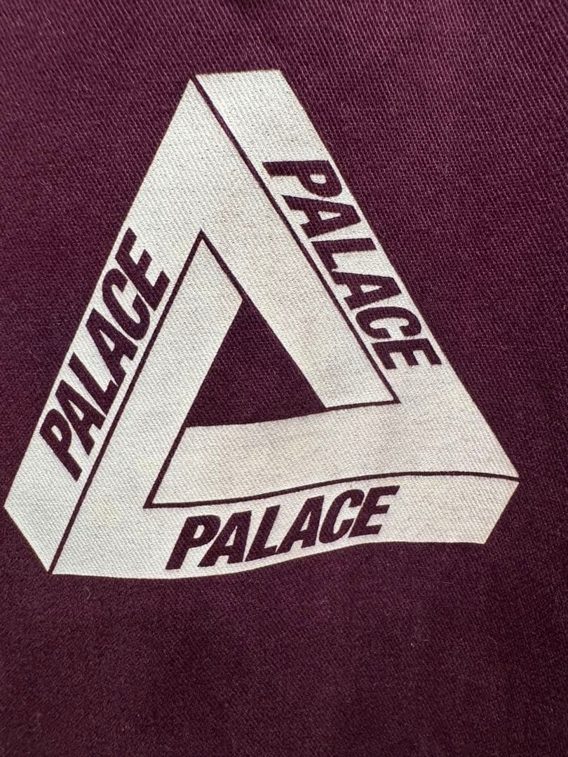 PALACE コーチジャケット バーガンディ Mサイズ