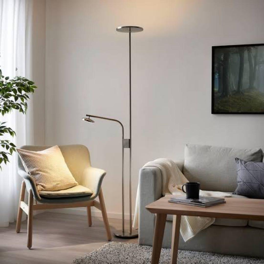 IKEA ISJAKT イスヤクト フロアスタンド照明