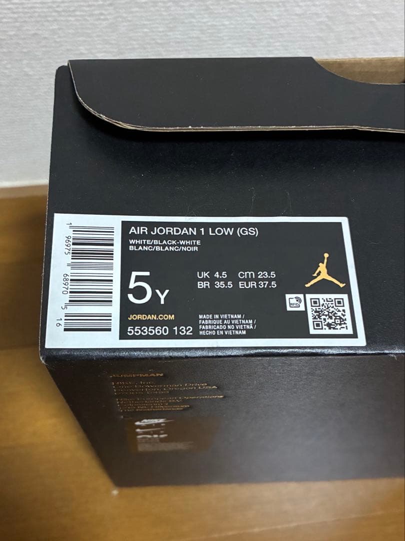 シューズ(女性用) NIKE AIR JORDAN 1 LOW(GS)