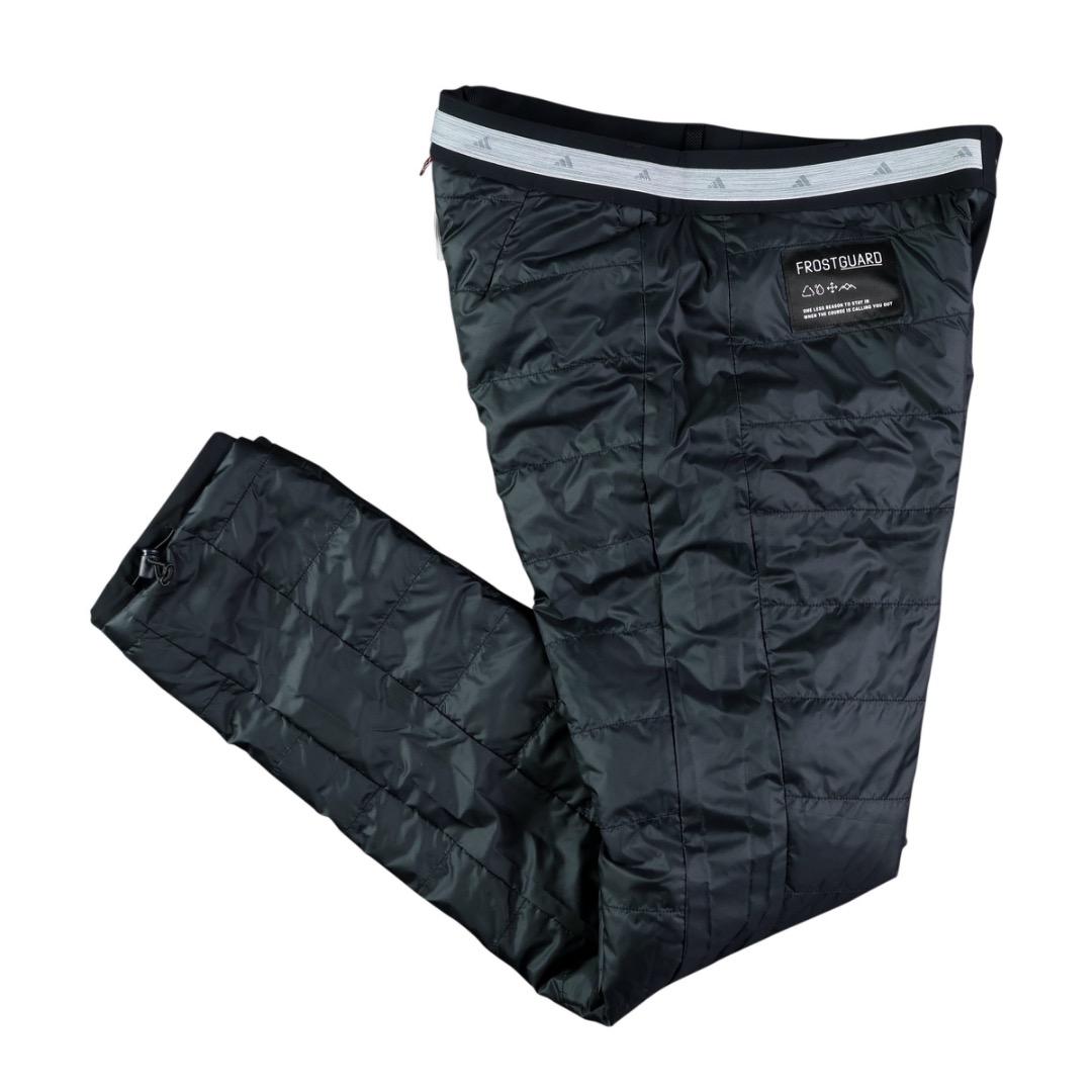 【M】秋冬 定価26,400円 アディダス ゴルフ 保温 テーパード中綿 パンツ