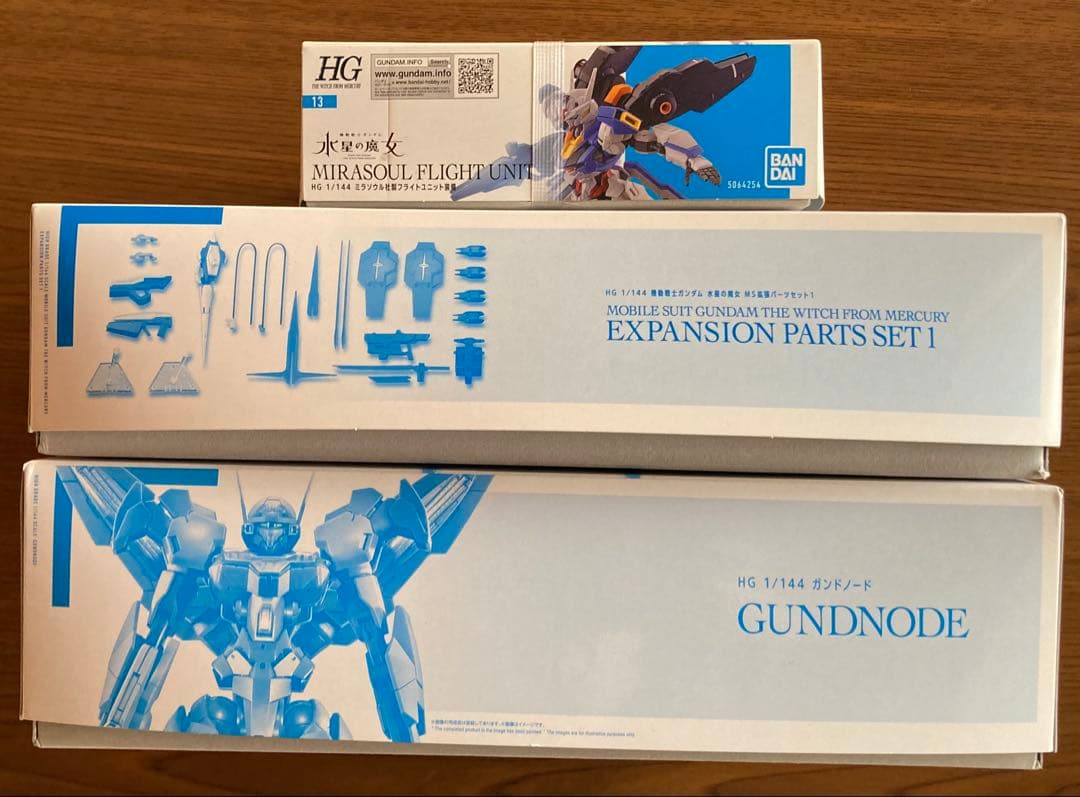 HG 水星の魔女 MS拡張パーツセット、ガンドノート 、ミラソウル社製