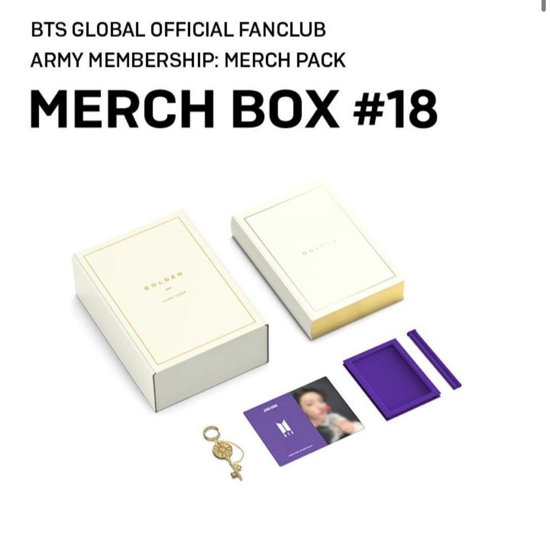 即購入⭕MERCH BOX #18 BTS ジョングク