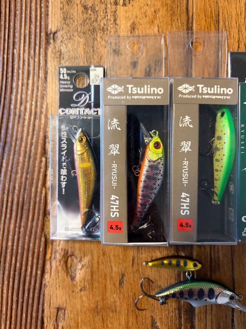 値引、渓流ミノー　9個セット　メテオーラ　Dコンタクト