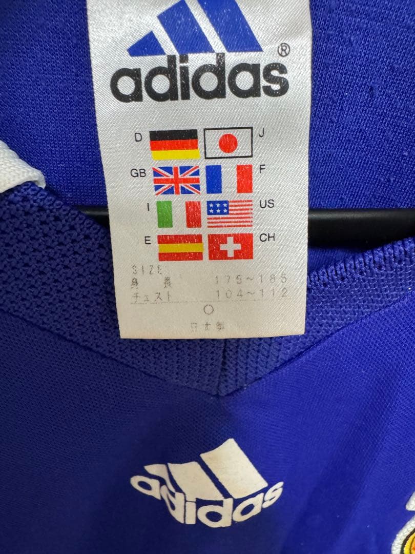 日本代表ユニフォームadidas アディダス 　前園真聖　7 サイズO