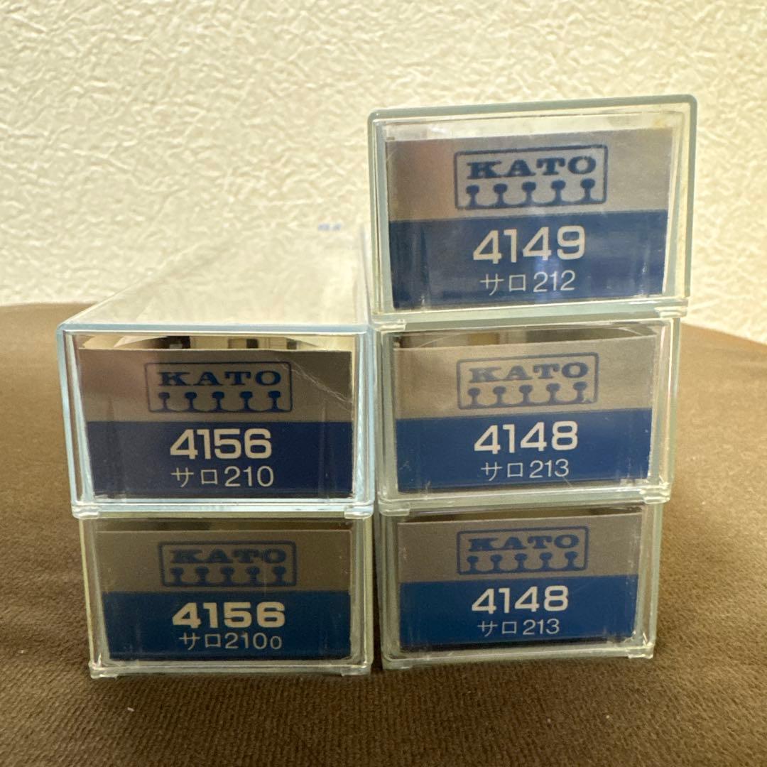 KATO 211系 サロ212 サロ213 サロ210 5両セット