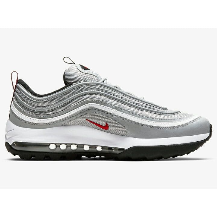 値下げ【超レア】ナイキNIKE エアマックス97Golf/シルバー 27.5cm
