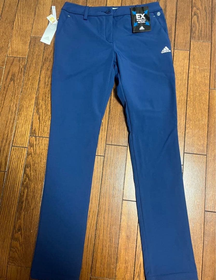 新品　XL アディダス　ゴルフ　adidas 裏起毛　ストレッチ　防風 パンツ