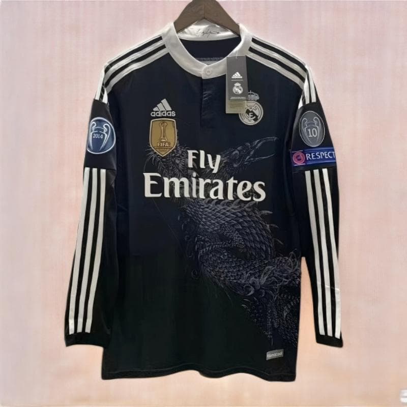 14-15 レアル・マドリード ベイル 11番 長袖 シャツ BALE