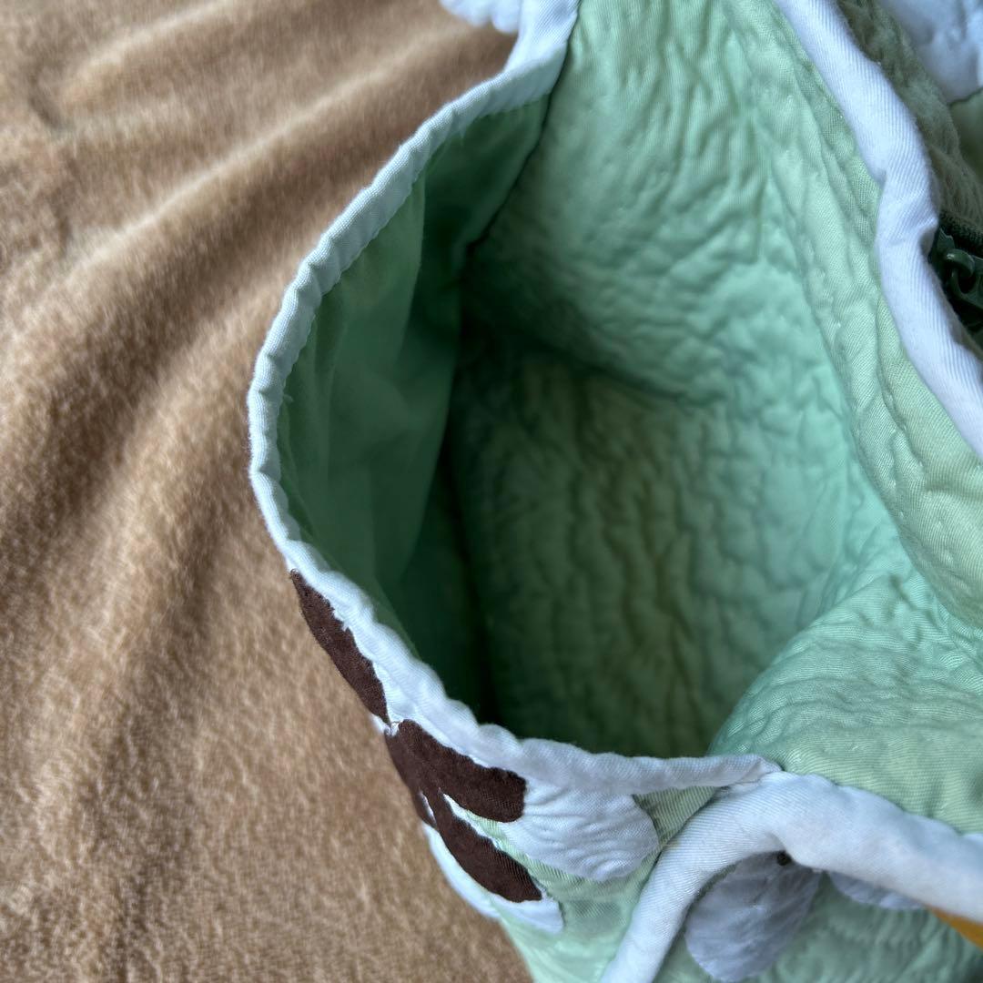 Moana Quilts ハワイアンキルト ボストンバッグ ミント色モアナキルト