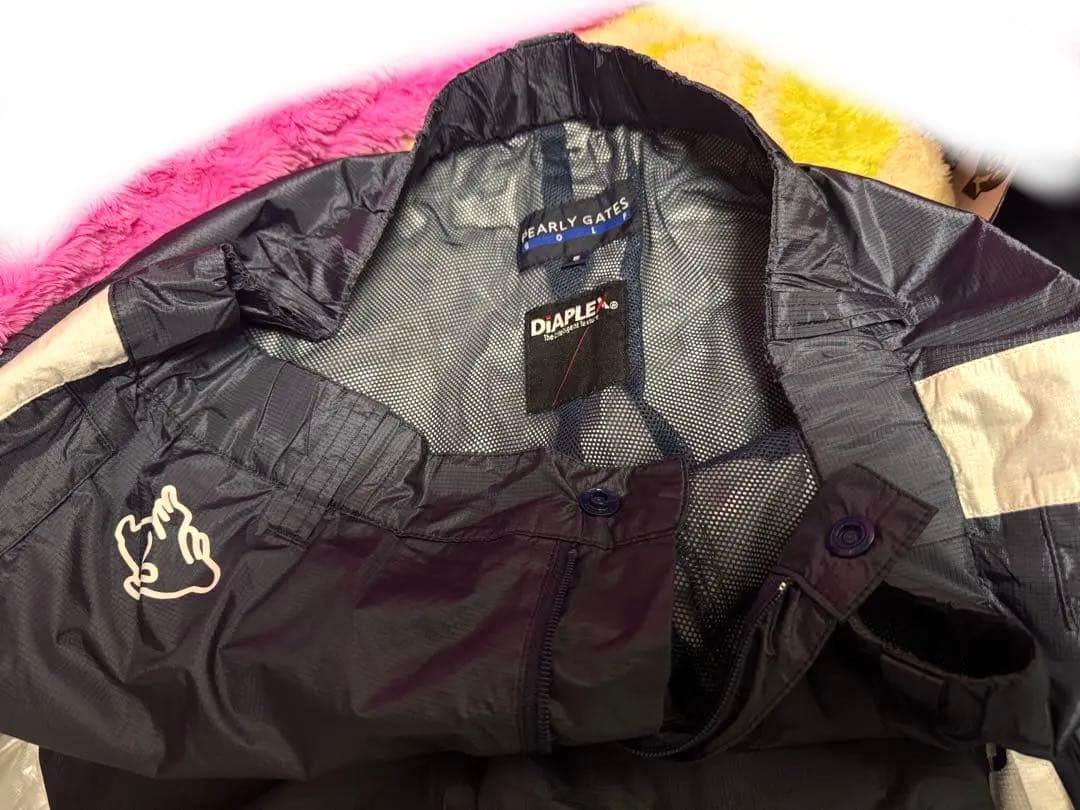 PEARLY GATES レインウェアセット⑤ネイビー