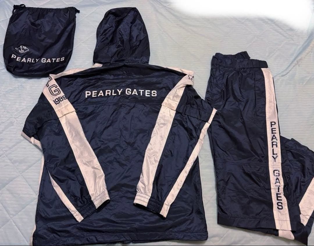 PEARLY GATES レインウェアセット⑤ネイビー
