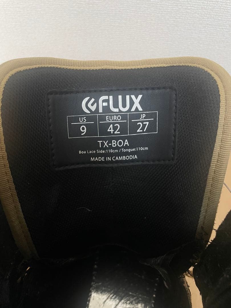 FLUX TX-BOA 27cm スノーボードブーツ コヨーテブラウン