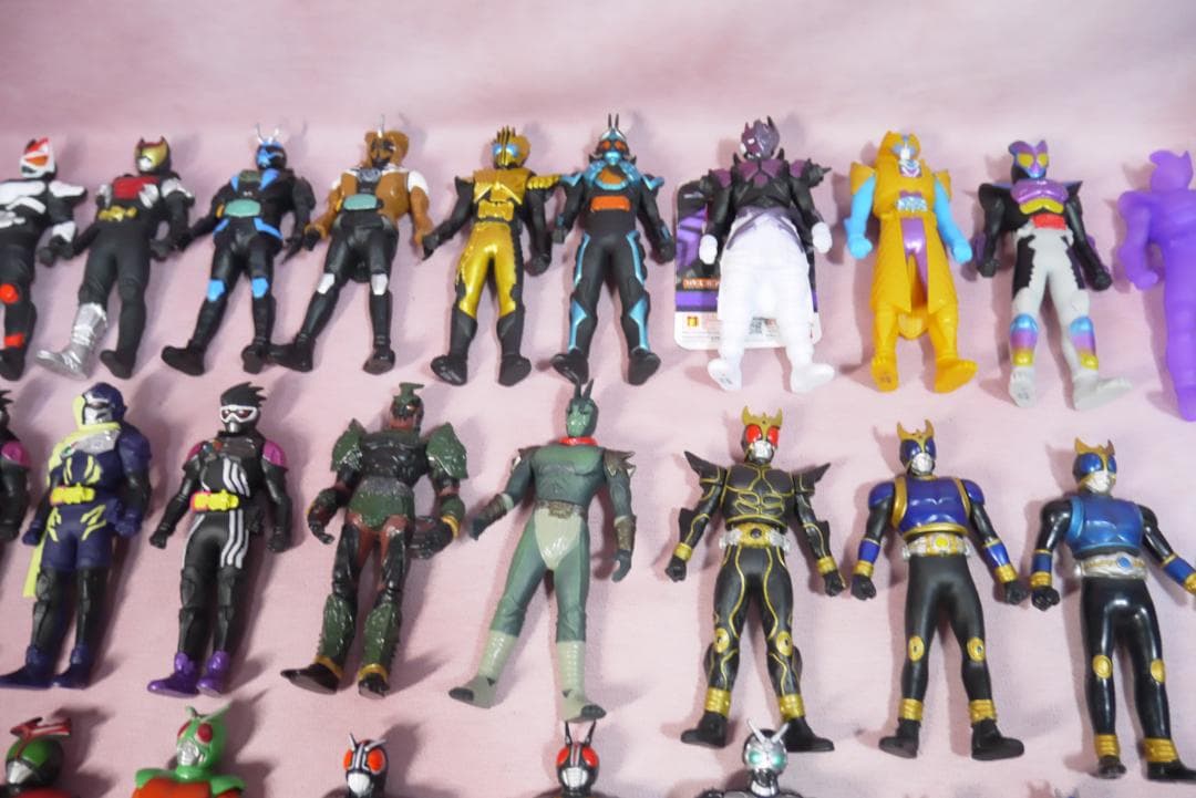 仮面ライダー　ミニソフビ　107体