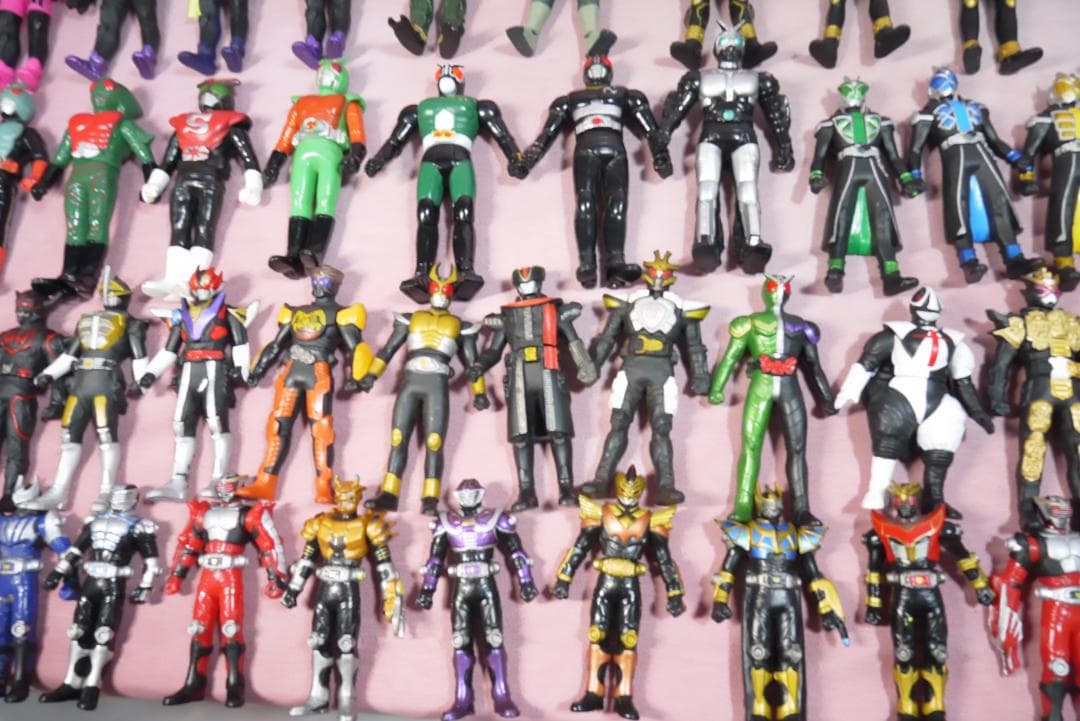 仮面ライダー　ミニソフビ　107体