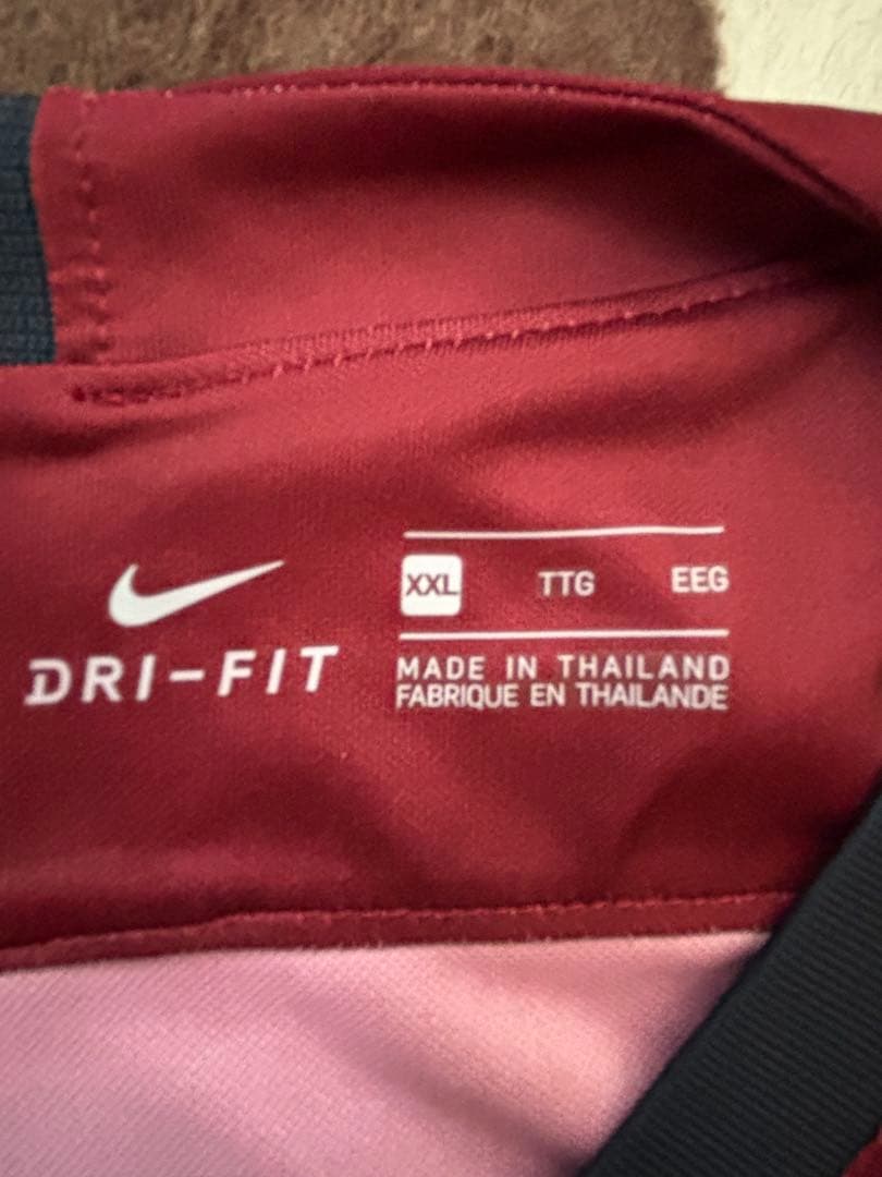 Nike DRI-FIT サッカー応援ユニフォーム XXL 赤
