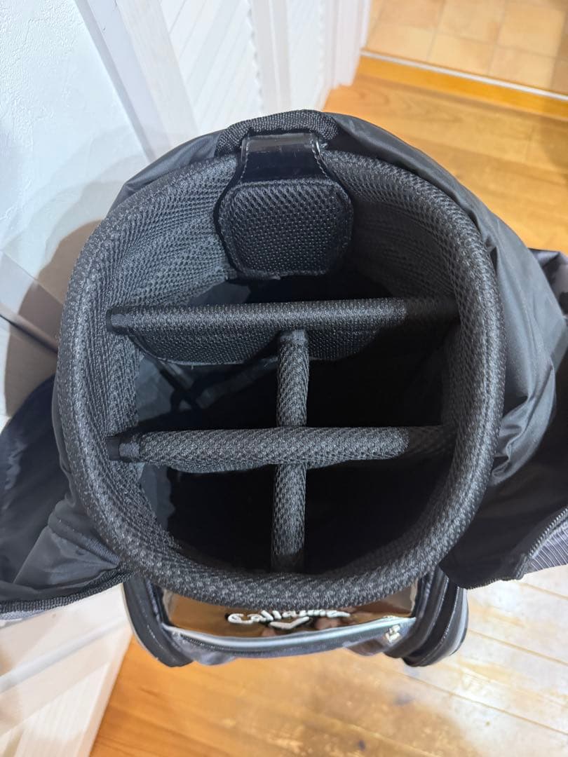 Callaway グレーカモフラージュキャディバッグ