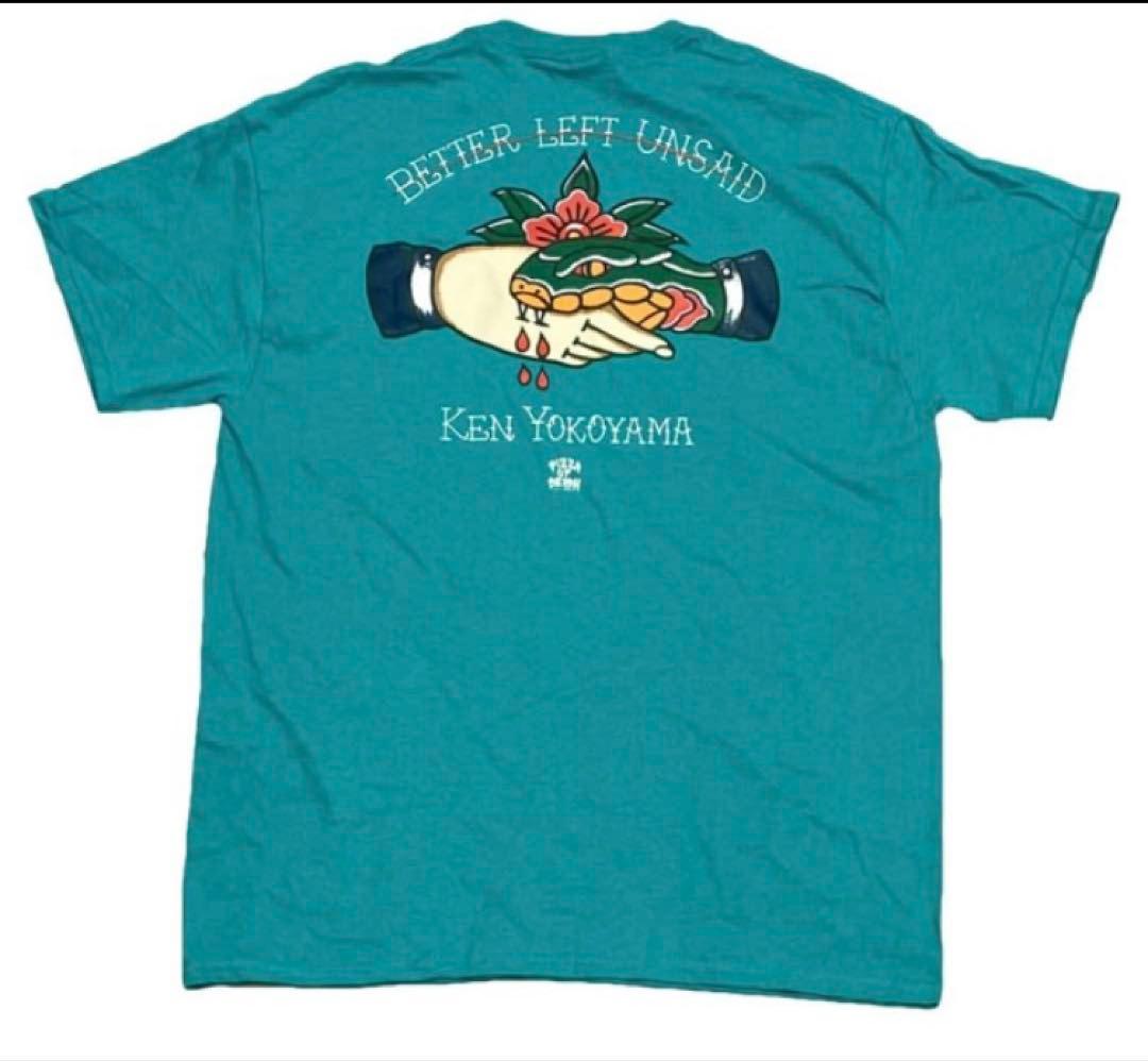 ken yokoyama Better Left Unsaid Tシャツ 横山健