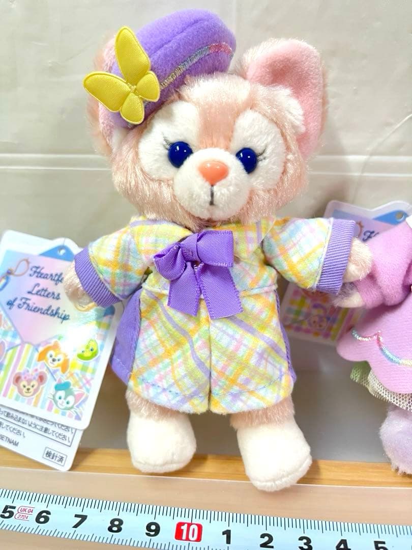 ハートフェルトレターズ　フレンドシップ　リーナベル　ステラルー　ぬいぐるみバッジ