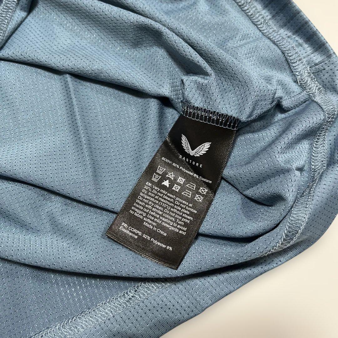 CASTORE アストンヴィラ ノースリーブ Sサイズ トレーニングウェア
