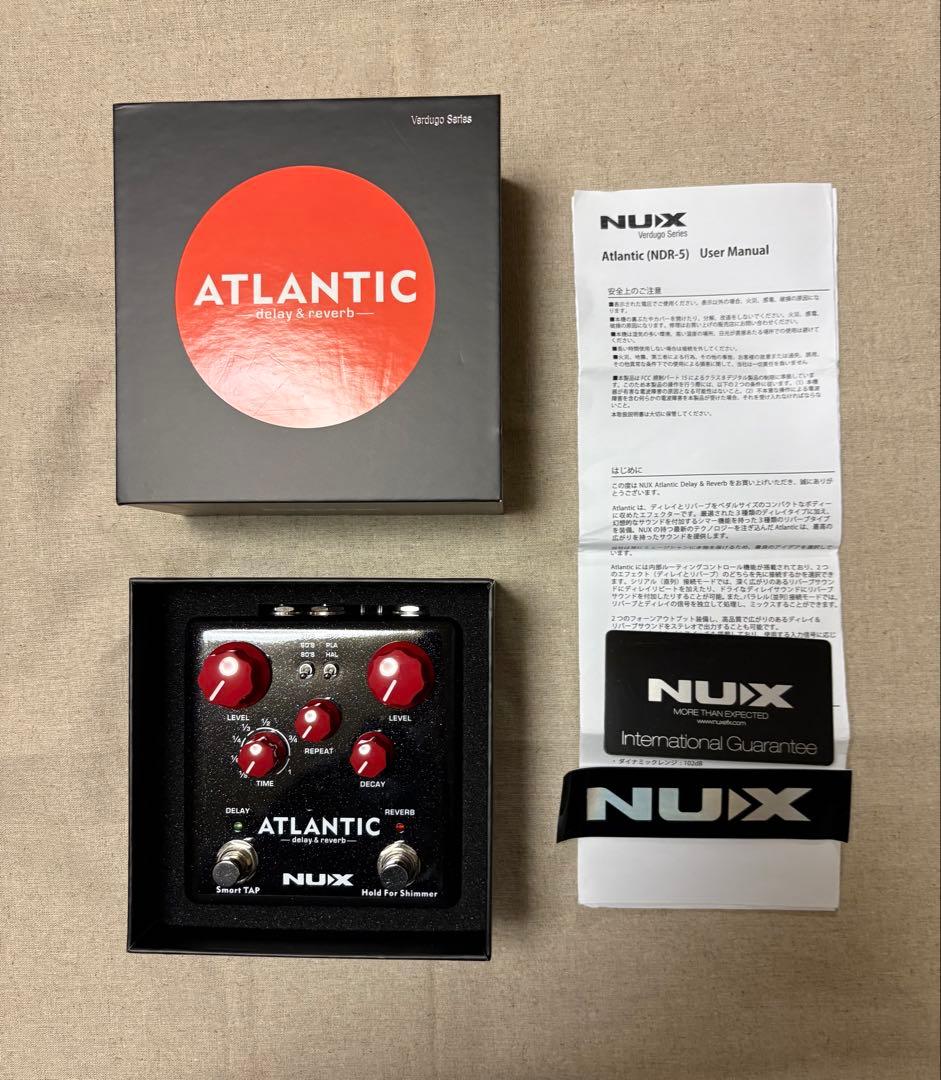 NUX ATLANTIC ディレイ＆リバーブペダル
