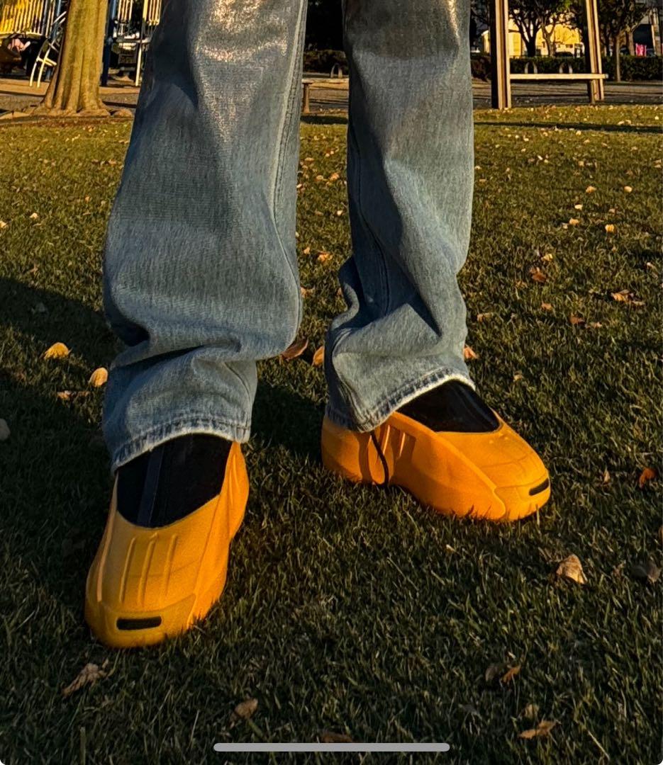 adidas クレイジー インフィニティ 26.5㎝ スニーカー イエロー 黄