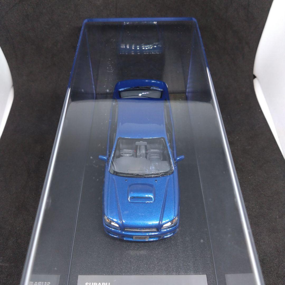 ハイストーリー 1/43 スバル レガシィ B4 S401 WRブルーマイカ