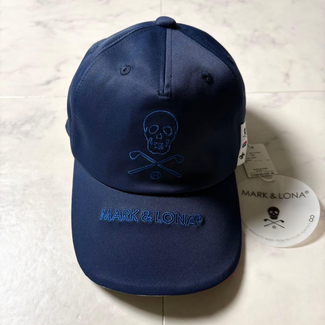 新品タグ付き MARK&LONA Avenir Cap キャップ ネイビー