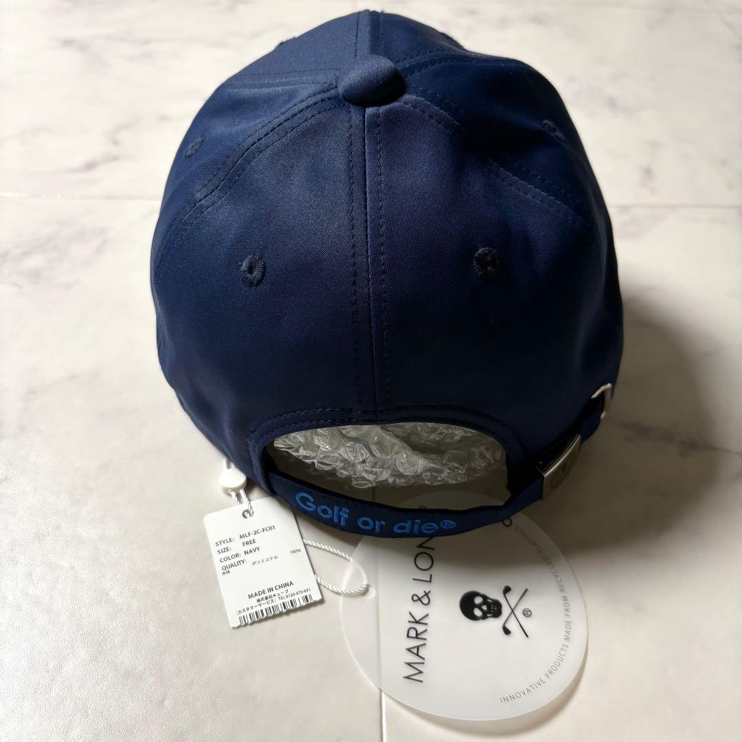 新品タグ付き MARK&LONA Avenir Cap キャップ ネイビー