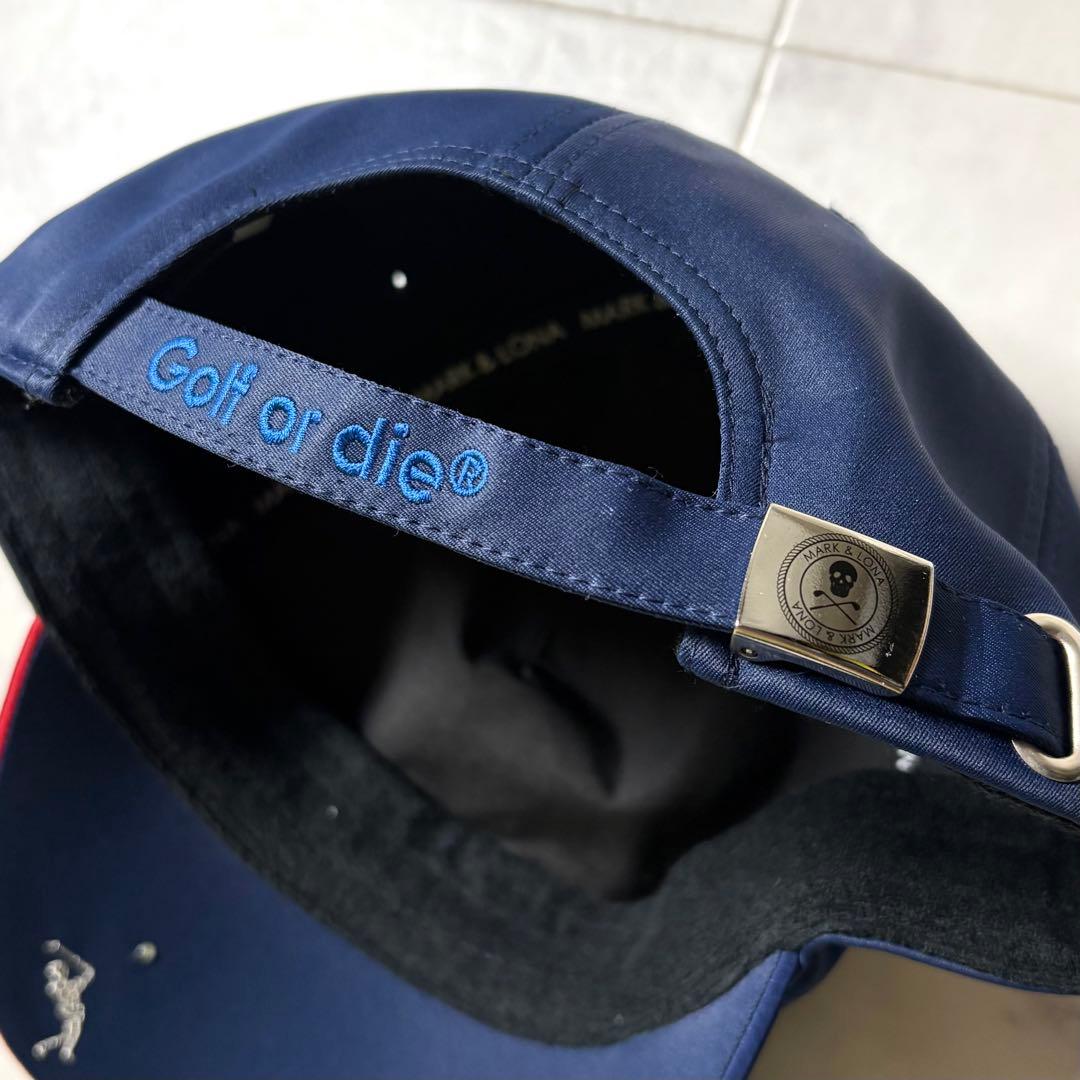 新品タグ付き MARK&LONA Avenir Cap キャップ ネイビー