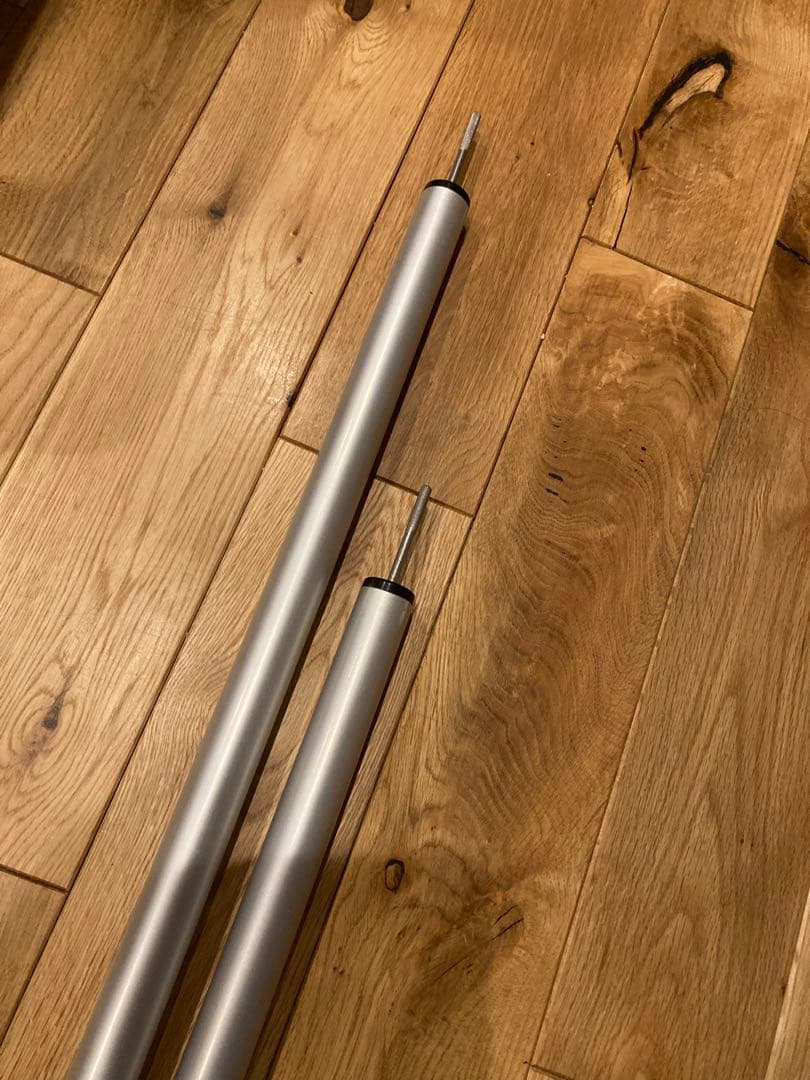 スノーピーク  peak ウイング ポール 280cm に240cm