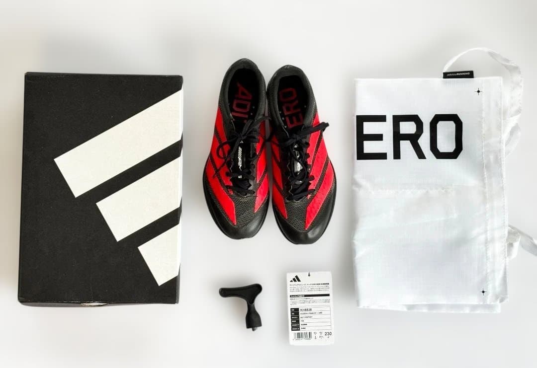 美品アディゼロプライム sp4 adizero prime sp4 23.0cm