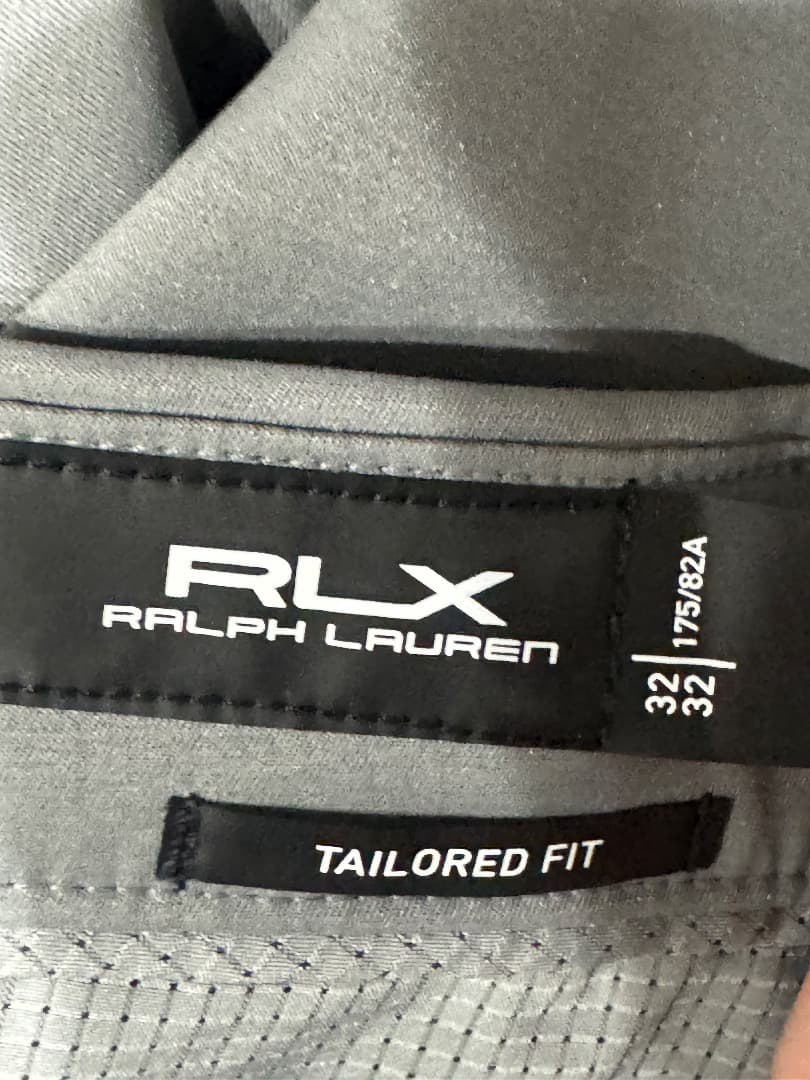 RLX ラルフローレン テーラードフィットパフォーマンスツイルパンツ 32×32
