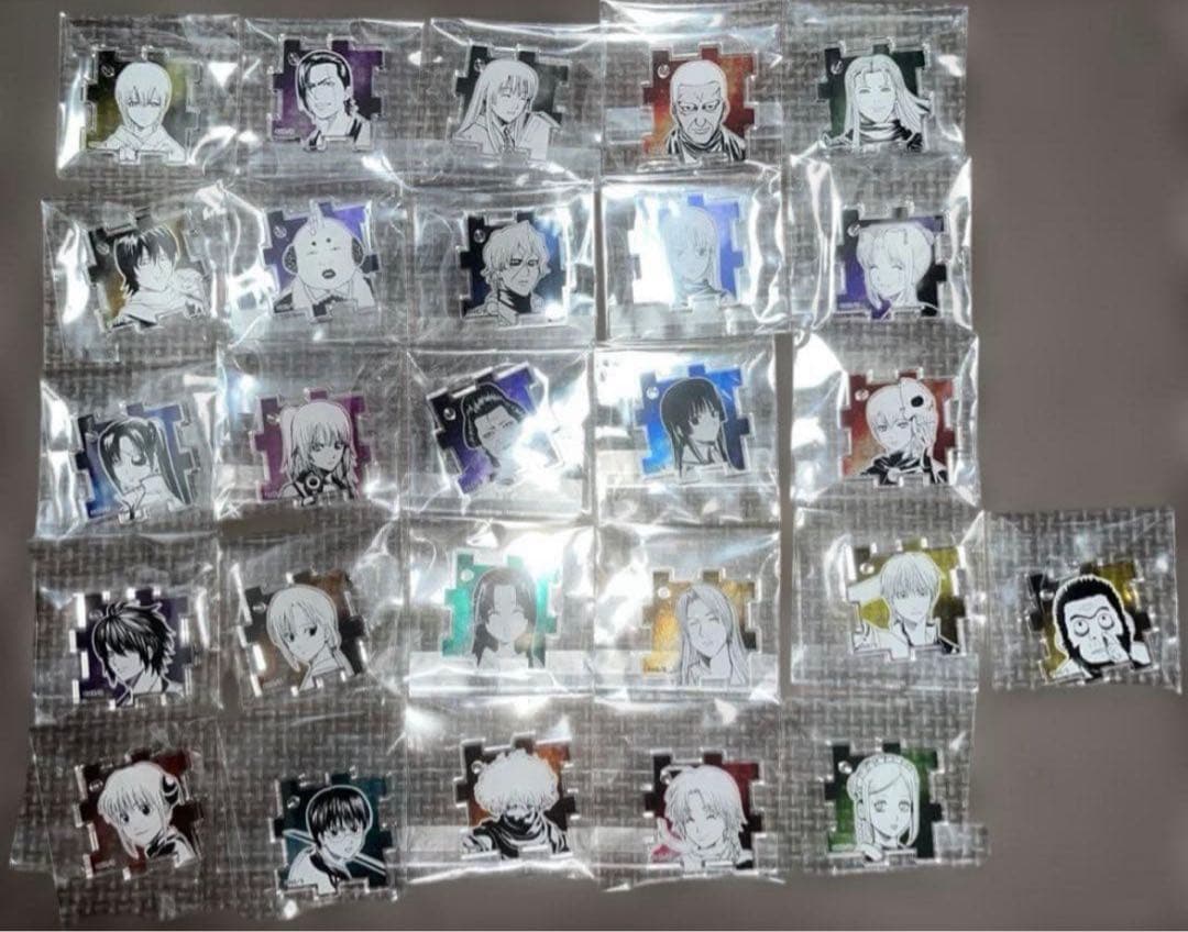 銀魂 アクリルパズルコレクション 銀魂展 20周年 はたちのつどい 26個