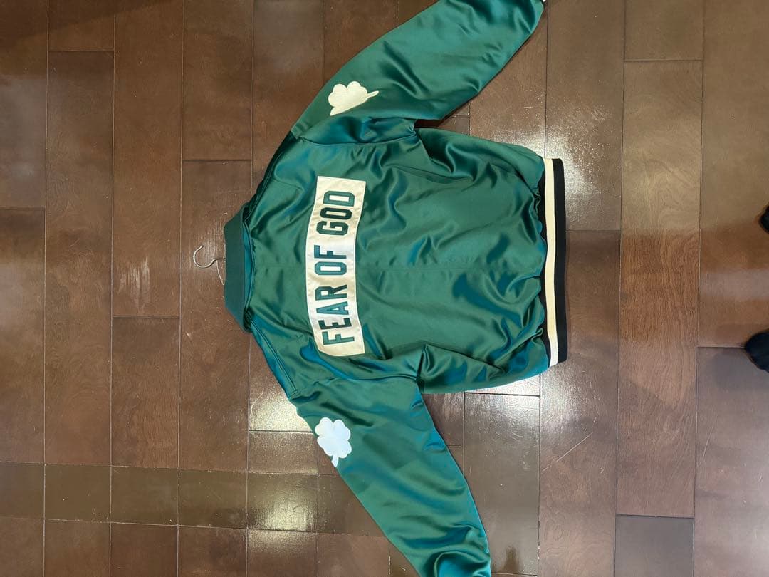 FEAR OF GOD ハーフジップジャケット グリーン