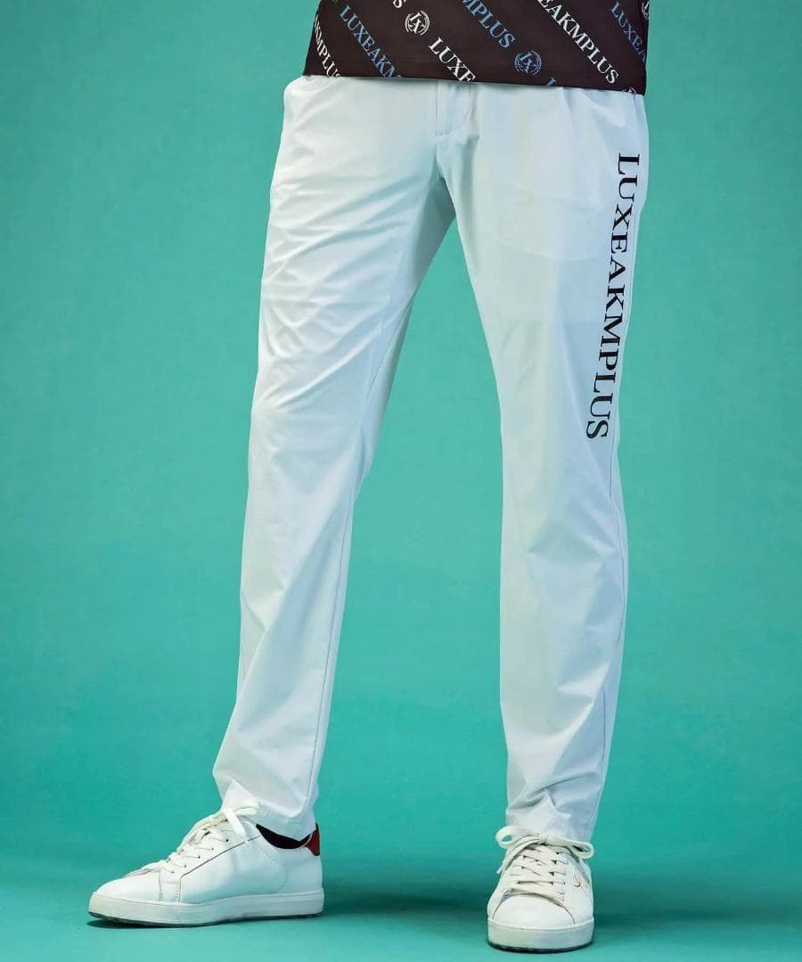 LUXEAKMPLUS / 24SS サイド ロゴ ストレッチ パンツ ゴルフ