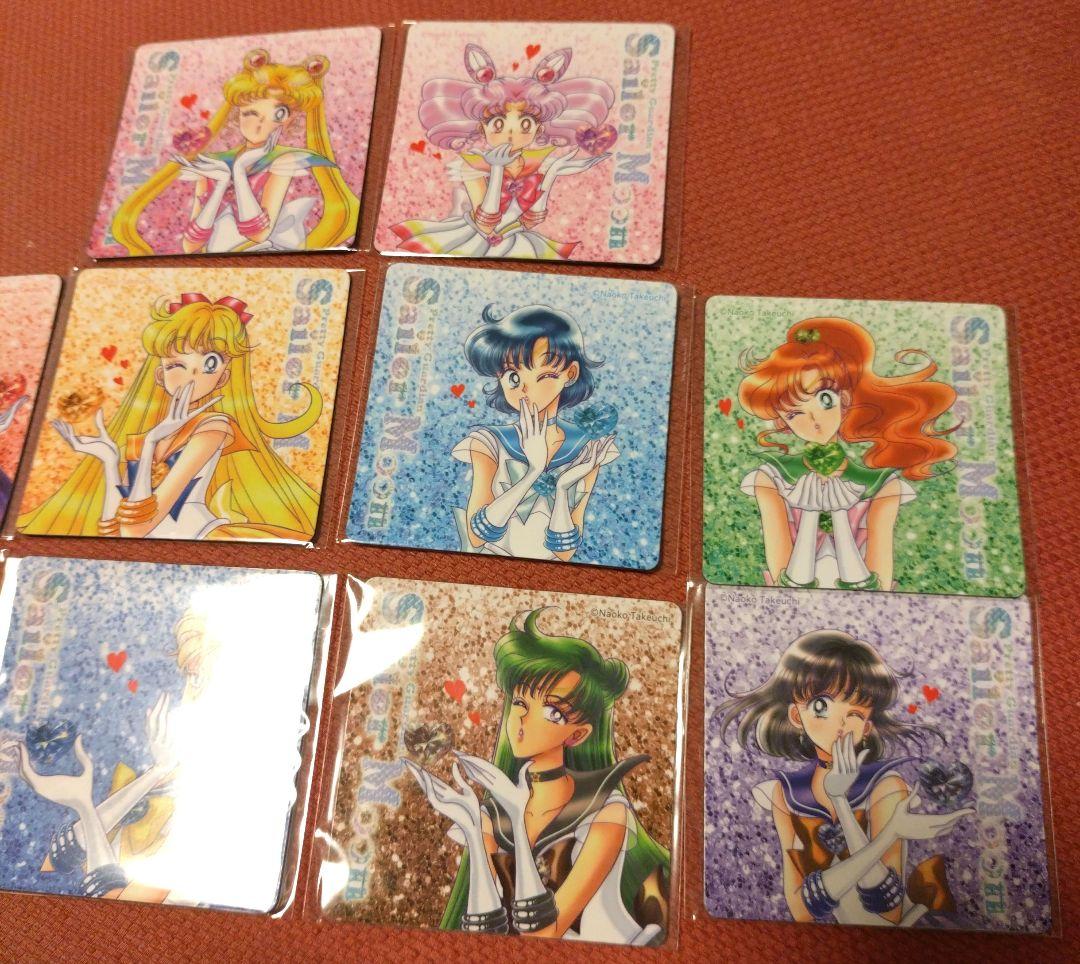 セーラームーン 明治 果汁グミ ガルボ マグネットシート 10種 コンプ