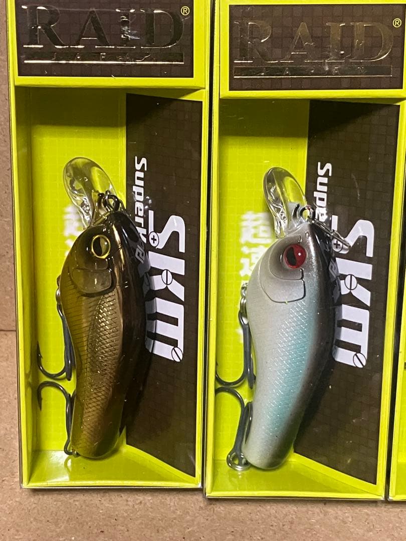 レイドジャパン　SKM ８色セット　RAID バス釣り