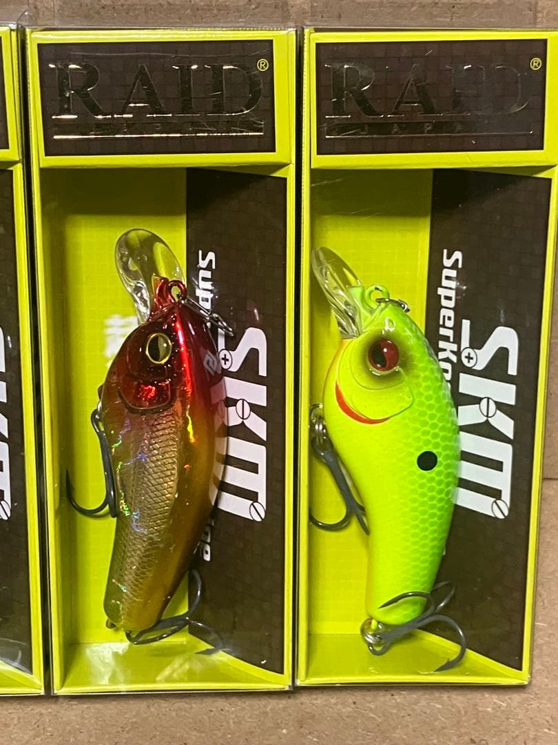 レイドジャパン　SKM ８色セット　RAID バス釣り