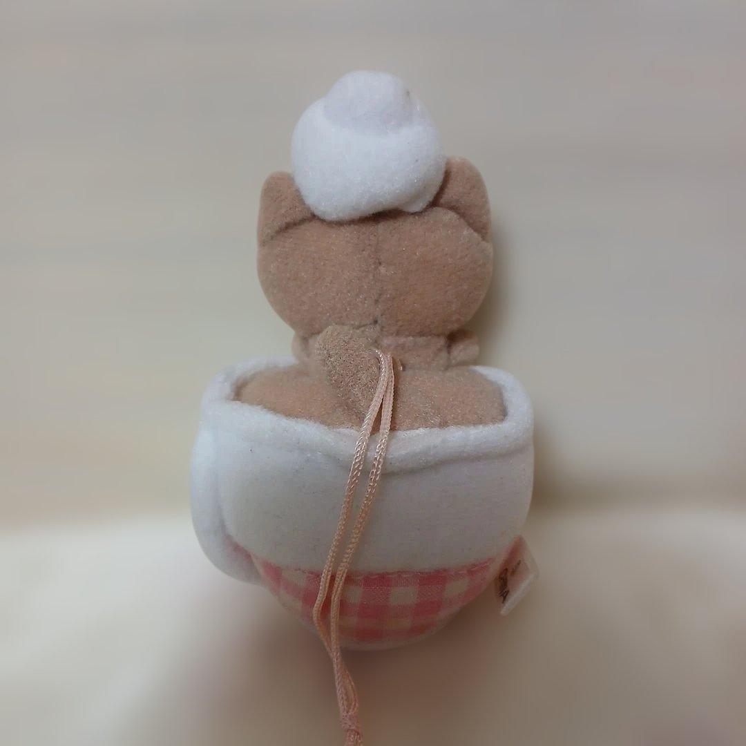 SAN-X　カップ猫　ぬいぐるみ　マスコット