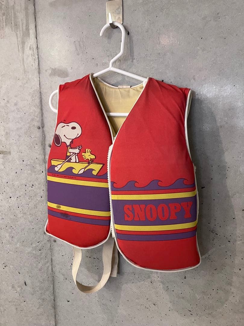 made in USA SNOOPY ヴィンテージ　ライフジャケット