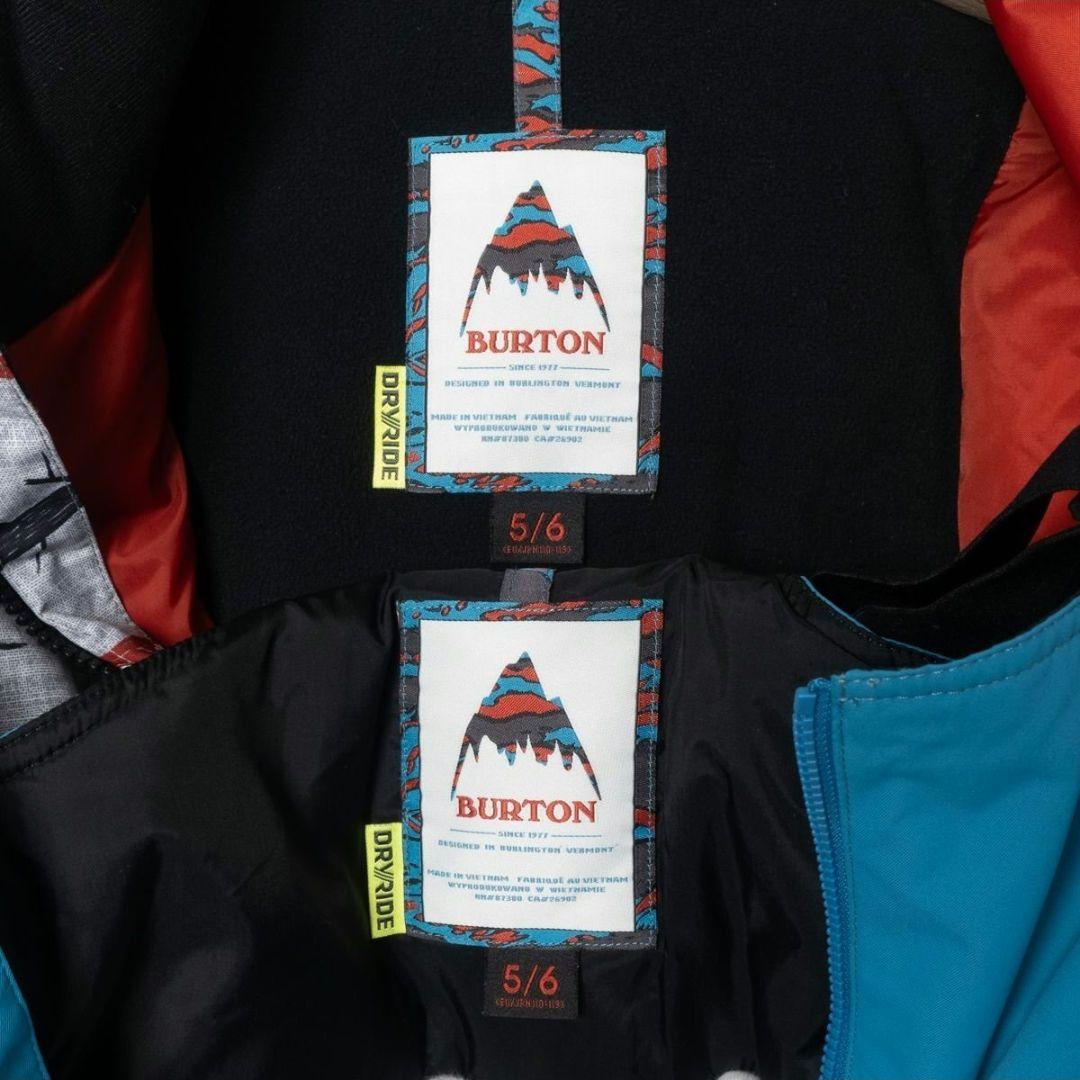 BURTON バートン スノーボードウェア 上下セット 5/6