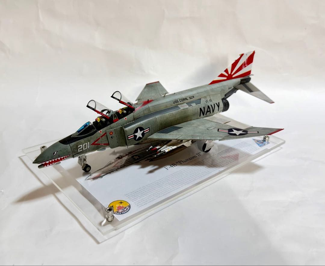 タミヤ1/48 マクダネル・ダグラス F-4B ファントムII 完成品