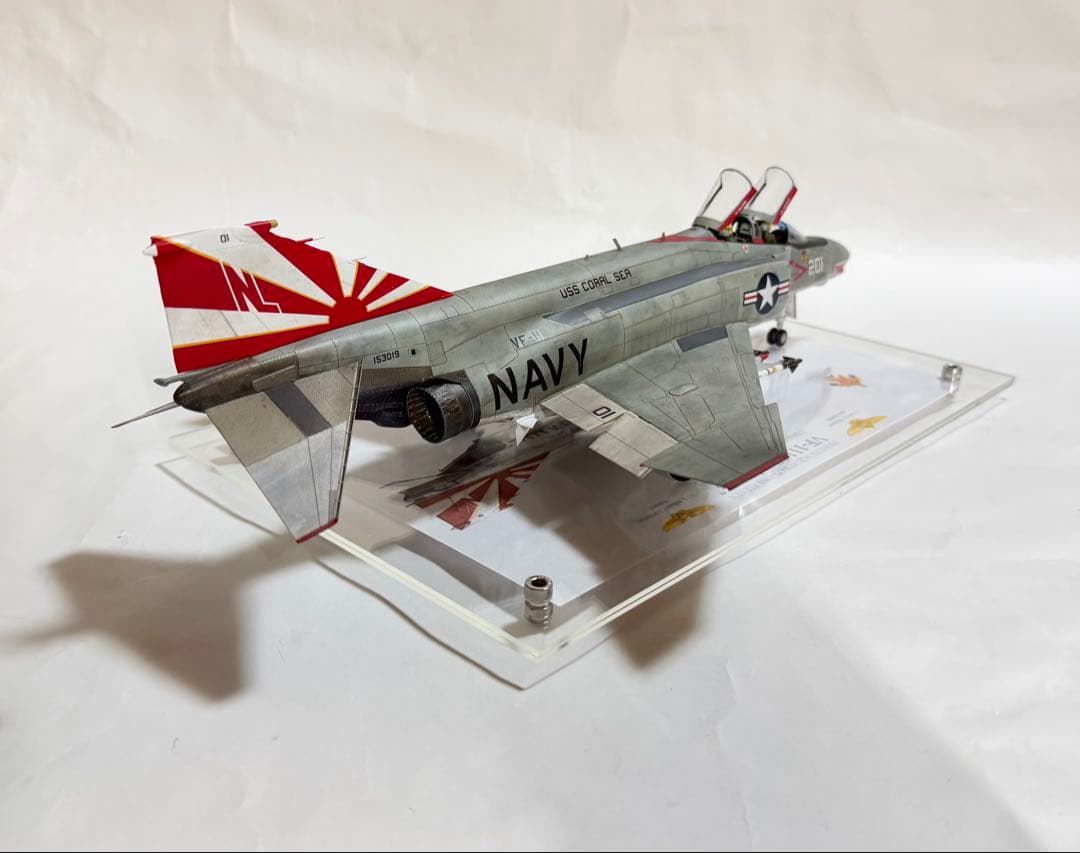 タミヤ1/48 マクダネル・ダグラス F-4B ファントムII 完成品