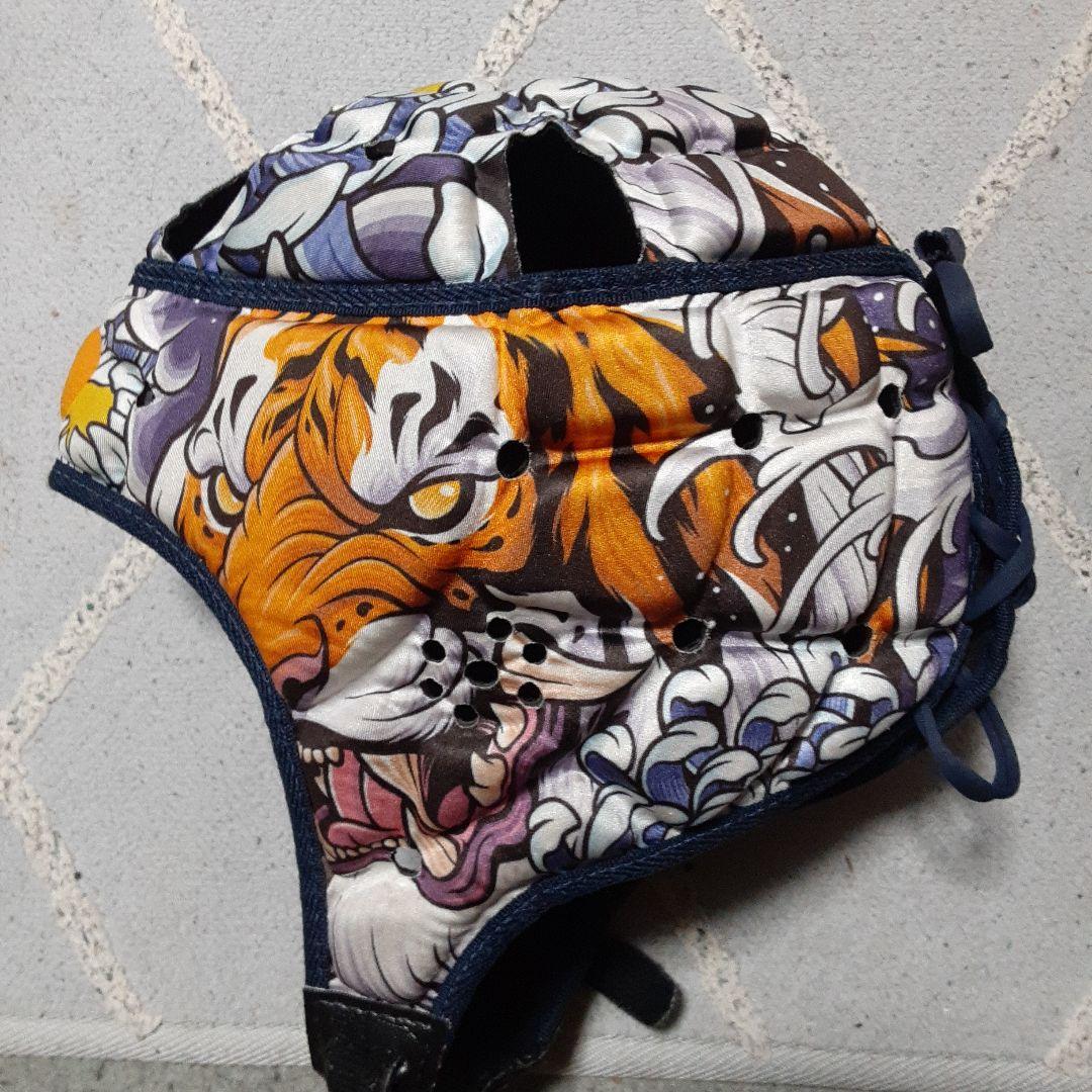 Impact ラグビー ヘッドギア 虎デザイン
